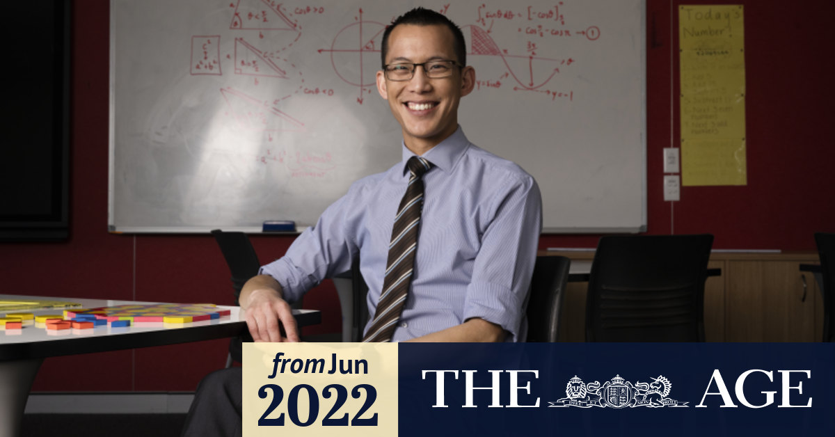 How Eddie Woo finds maths everywhere